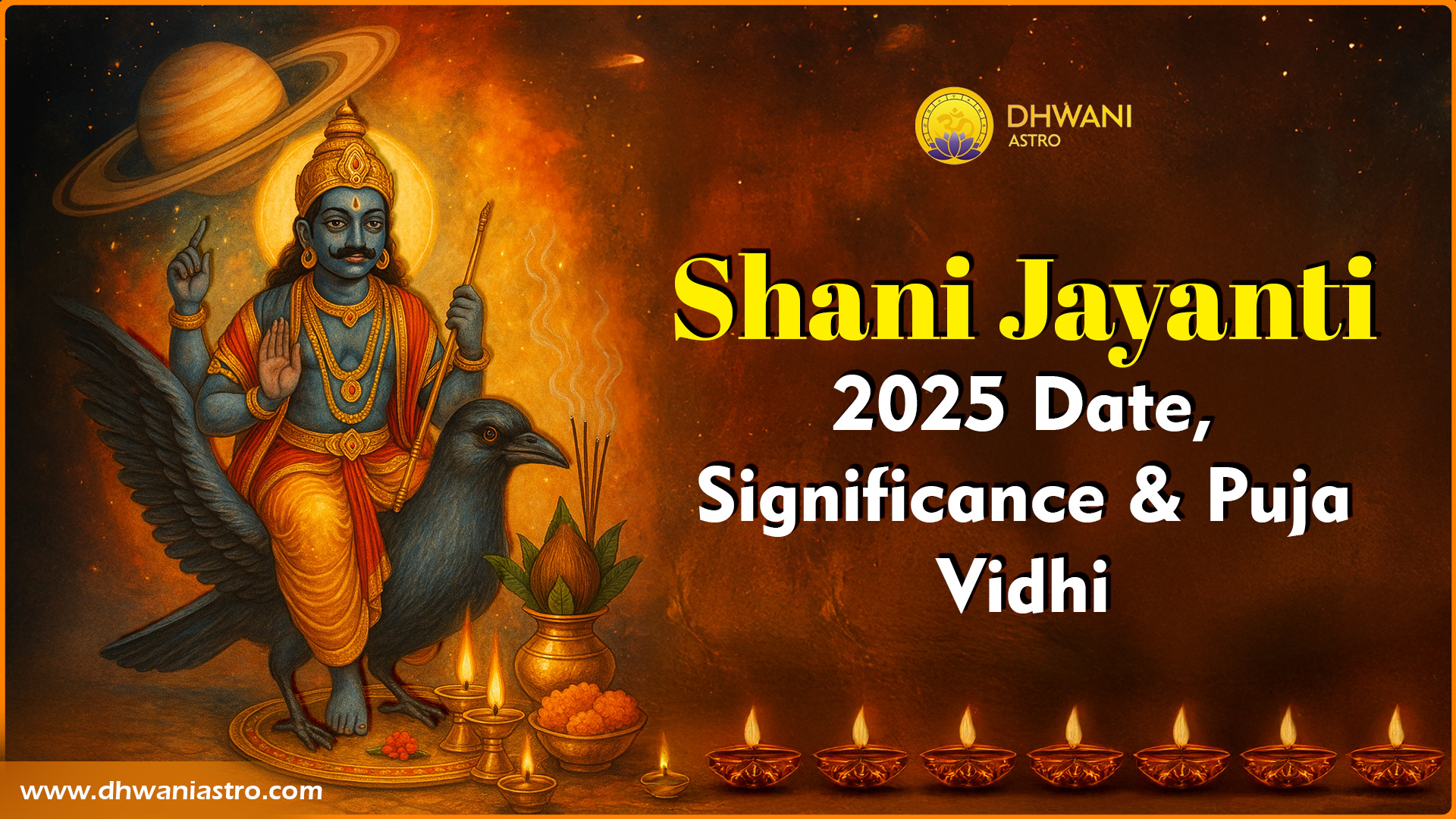 Shani Jayanti 2025 Date, Significance & Puja Vidhi