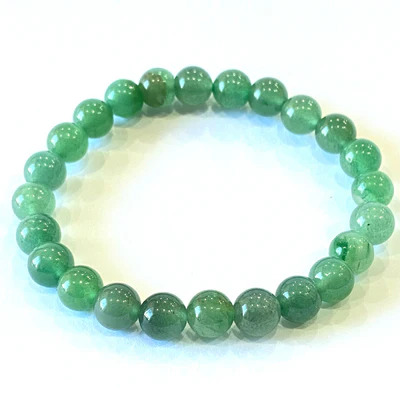 Dhwani Astro | Natural Green Aventurine Bracelet for Positive Energy ...