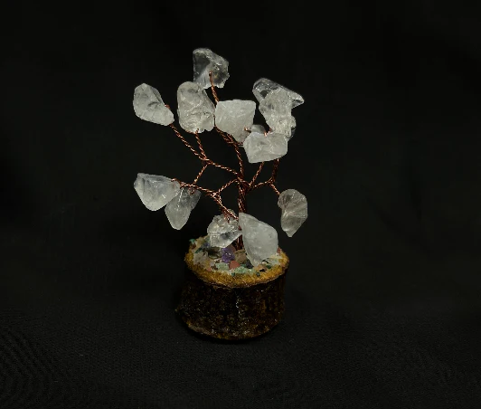 White Agate Mini Tree