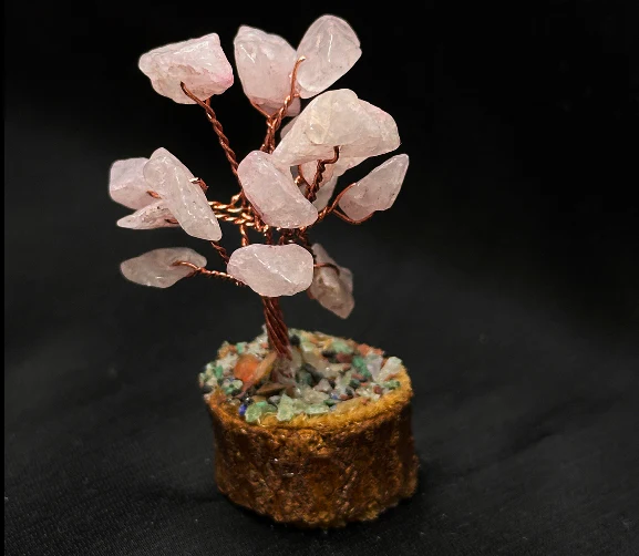 Rose Quartz Mini Tree (5cm)